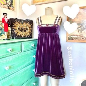 Free People Stretch Velvet Dress